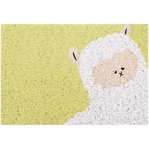 MOCAROSE 미끄러짐을 방지하다 코일현관매트 북유럽 스타일 캐릭터 소동물 방수 주방 카펫, 60x90cm, 13#