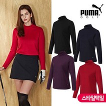 [이월] PUMAGOLF 푸마골프 웜웨어 모크넥 1종 여성용