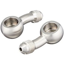 자동차 부품 스웨이지 라인 sw-b1020 밴조 스테인리스 스틸 직경 0.4인치(10mm) 20° 2개 팩 일본직배송