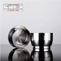 JX600/HC600 FAEMA 900N/207 MILESTO 600AE 용 커피 콩 그라인더 호퍼 가정용 스테인레스 스틸 액세서리, For MILESTO 600AE