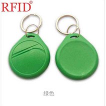 UID S50 1K 13.56MHZ 변경 가능 재기록 keyfob RFID NFC 카드 IC 빈 복사기 키 체인 토큰 태그 액세스 제어 1, 1pcs Random Color 2