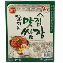 [진미식품] 진미 잘되는 맛집 쌈장 14kg, 1개