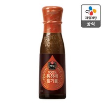 백설 100퍼센트 통참깨 참기름 110ml