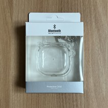 솔리드 투명 갤럭시 버즈라이브/버즈프로/버즈2 케이스, 클리어투명
