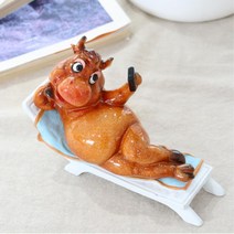 황소 소장식품 매장인테리어 재밌는소품 결혼선물 미니어쳐 분위기깡패 귀여운피규어