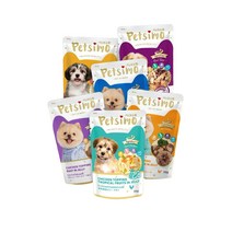 관절에 좋은 펫시모 강아지간식 습식사료 젤리타입 파우치형 70g 6종, 치킨과닭간