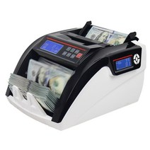 돈세는 기계 지폐 계수기 5800d 돈 카운터 uvmg 다기능 위조 감지 빌 카운터 감지기-빠른 계산 속도 1000 분, 하얀, 유럽 ​​연합
