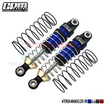 trx4m 알루미늄 52mm 전면/후면 충격 흡수 장치 TRAXXAS-1/18 4WD TRX4M 포드 브론코-97074-1 TRX-4M 랜드 로버 디펜더-97054-1, [01] WHITE
