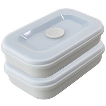 국산 실리콘 냉동 밥보관용기 전자렌지용기 2P 세트 360ml 2개, 02 그레이 2개