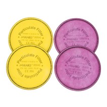 안전보건공단 KCS인증 유럽 CE인증 POLYGARD 2000OV 활성탄첨가 특급방진필터 1EA, 2개(1쌍)