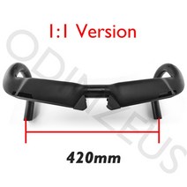 카본삼발이 사용자 정의 1:1 SL7 완전한 도로 자전거 줄기 80-110mm 탄소 섬유 핸들 바 400/420/440mm 컴퓨, 1개