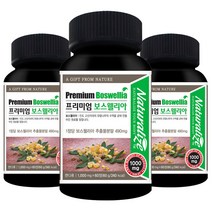 타이거아울렛 인도산 프리미엄 보스웰리아 정제 60정 x 3병 6개월분 보스웰리아정 보스웰리아환 보스월리아 알약 분말 가루 추출물, 단품, 단품