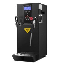 업소용 온수 디스펜서 편의점 카페 전기 가열 정수기, 20L LCD 터치스크린 화이트