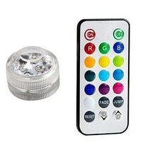 빔프로젝터렌탈 특수조명 업소용수족관 IP68 방수 배터리 작동 멀티 컬러 잠수정 LED 수중 조명 물고기 탱크 수영장 웨딩 파티용 10 개, [04] 1 Lamp