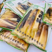 kirahosi 키라호시 중국식품 작은 봄 할머니 손으로 벗겨 죽순 무료 가방 500g 절인 후추 맛 엄선 대나무 촬영 매운 간식 죽순 dhdh9284, 보여진 바와 같이, 작은봄손죽순절인고추500g*3가방