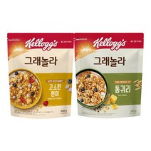 켈로그 그래놀라2종(현미그래놀라500g+통귀리그래놀라500g), 1세트