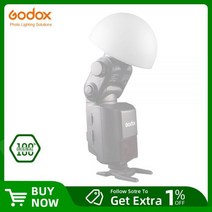 Godox Ad-s17 돔 디퓨저 와이드 앵글 소프트 포커스 그늘 디퓨저 godox witstro ad200 ad360ii ad180 ad360 스피드 라이트