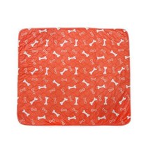 애견 하우스 강아지 고양이 쿠션 숨숨집 방석 텐트 애견방석 애완 개 오줌 패드, Orange+40X60CM