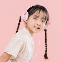 디즈니 어린이 유아 아기 헤드셋 키즈 초등 아동 주니어 헤드폰, 블루