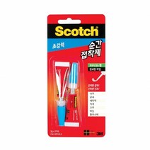 C047 46248 3M 순간접착제 AD122-2 젤타입 2g 2개입 1개