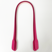 [핸들가게] 천연가죽 숄더핸들 65cm (H805), 사피아노핫핑크