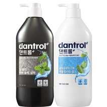 [무료배송]댄트롤 820ml(딥클린박하솔트샴푸+쿨링모이스처탄산수린스), 1세트, 820ml