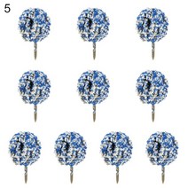 1set 미니어처 정원 장식 정적 풍경 모델 풍경 wargame 잔디 술 diy 건물 레이아웃 모래 테이블 꽃 클러스터, b-5