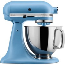 KitchenAid 키친에이드 KSM150PST 아티산 시리즈 5-Qt 주입 실드 스탠드, 블루벨벳_믹서