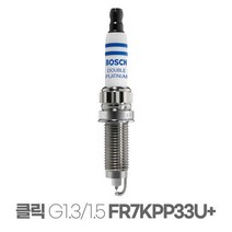 클릭 G1.3/1.4/1.5 더블백금 점화플러그 FR7KPP33U+, 상세페이지 참조