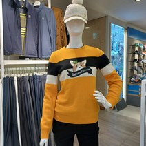 임페리얼골프 겨울 여성 라운드 방풍 니트-pt