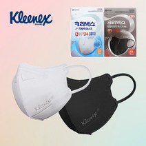 크리넥스 KF94 데일리 새부리형 귀편한 마스크 1매, (1매)KF94 데일리 화이트 대형