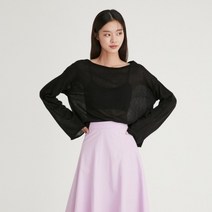 [랩] 보트넥 루즈핏 나팔소매 니트 AM2KH547
