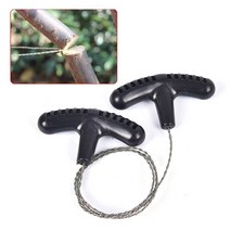 전동 스크롤쏘 스카시톱 탁상용 실톱 띠톱 줄톱기계 목공톱 강철 금속 수동 체인 톱 와이어 스크롤 야외 비, 02 Black