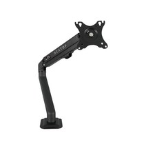 덱스탑 싱글 모니터암 스텐드 가스실린더 클램프타입 VESA규격 MS27S, 1개