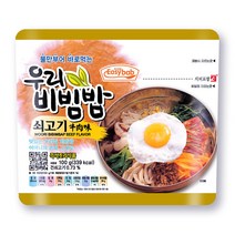 참미푸드 우리비빔밥 쇠고기, 100g, 5개