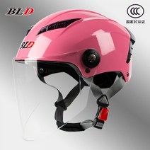 BLD 베일리 3C 인증 여름 여성 남성 자외선 차단 사계절 헬멧 배달 오토바이 스쿠터 바이크 라이딩 헬멧, H