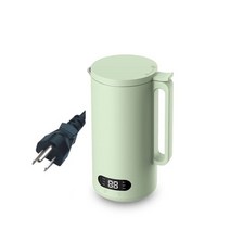 오아시 휴대용 미니 두유 메이커 500ML 벽 밀크 쉐이크 믹서기 스무디 프로세서 가전 제품 220V, 03 Green 350ML_02 EU_02 220V