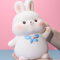 세아 2023 대박 토끼 저금통 토끼해 인테리어 소품 귀여운 계모년 대형 지폐, 아기당근토끼, 1개