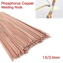 51020Pcs 500mm 황동 용접봉 인 구리 전극 용접 와이어 납땜로드 필요 없음 솔더, 1.5mm+10pcs