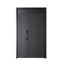 전원주택 현관문 대문 단독주택 출입문 게이트 철제 고급 빌라 별장 철문 주문을 받아서 만들어진 주조 알루미늄 문 별장 문 두 배 문 서브 어머니 문 입장 문 급료 아연 합금 가구 구리 문 프로젝트 도난 방지 문, 기계적 잠금, 960x2050mm, 1개