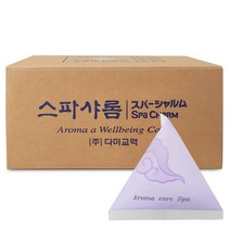 스파샤롬 일회용 삼각 입욕제 라벤더 30g x 50개, 1box