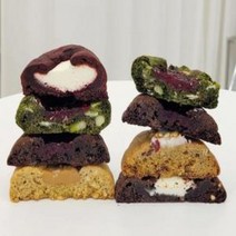 프리미엄 마론아트 수제 쿠키 르뱅 결혼식 돌잔치 답례품 선물, 말차벨벳