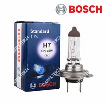 보쉬 올뉴K7 전조등[하] H7 55W, 단품없음, 1개