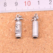 스프레이소화기 소화기 소방관 참 펜던트 DIY 목걸이 팔찌 쥬얼리 만들기 수제 23x6x6mm 55 개, 한개옵션0