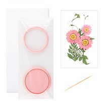 압화 연필꽂이만들기세트 DIY / 핑크 + 마가렛디자인
