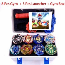 탑스 세트 발사대 Beyblade Toys With Starter and Arena Bayblade 금속 신 버스트 Bey Blade Blades, [07] SNH-PT-19