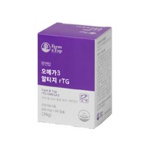 케이디파마사 항산패 알티지 오메가3 초임계 rTG KD Pharma 식물성캡슐