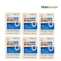 식약처 인증 눈사랑 눈에 좋은 루테인 마리골드 꽃 건강 기능 영양제 비타민 A B 나이아신 비타민E 아연 셀레늄 망간 함유 캡슐, 6BOX(6개월분)