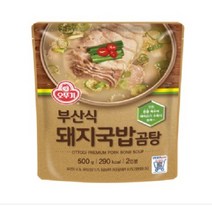 오뚜기 부산식 돼지국밥 곰탕, 500g, 13개