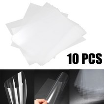 ohp필름 투명 손코팅 pvc 코팅 5/10pcs a4 크기 잉크젯 레이저 인쇄 투명 필름 사진 용지 pcb 스텐실, 01 10Pcs, 01 10Pcs